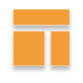 mock-design-of- wireframes-using three-rectangular- parallel-icon-orange-png